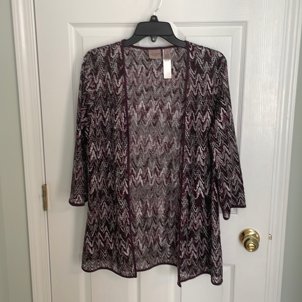 Chicos light weigh knit jacket